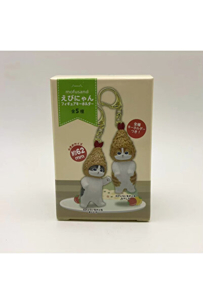 Choice ميدالية مفاتيح عشوائية من قطعة واحدة على شكل جمبري مقلي، سمكة قرش، وقط...