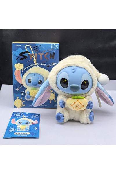 Choice C Whith Box NEW Toy! Disney Stitch Eat Something Before Sleep Blind Bo...