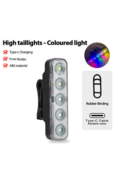 Choice Colorful light LED Bicycle Tail Light Mountain Road Bike Warning Rear ...