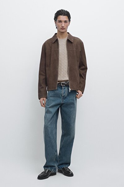 Massimo Dutti Süet deri ceket