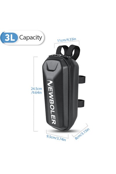 Choice 3L 3L 5L Big Capacity Hard Shell Electric Scooter Front Bag Waterproof...