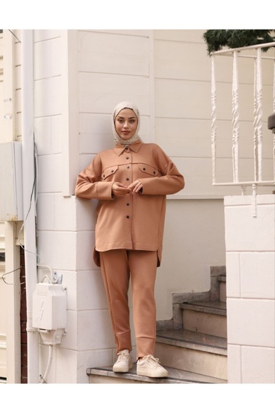 MODAELA Σετ Μοντάλ με Λεπτομέρειες Τσέπης