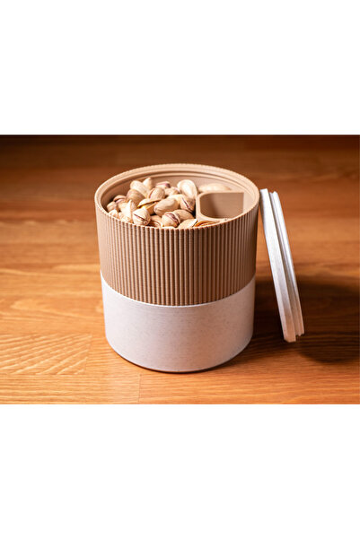 NorthEdge3D وعاء للوجبات الخفيفة ذو حجرتين مع غطاء - وعاء للفول السوداني والم...