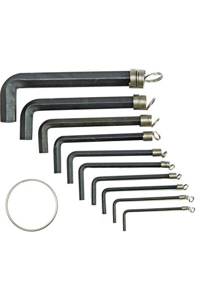 Other Hexagonal keys 1.5-10mm /hex/ set of 10 pcs 56390 VOREL