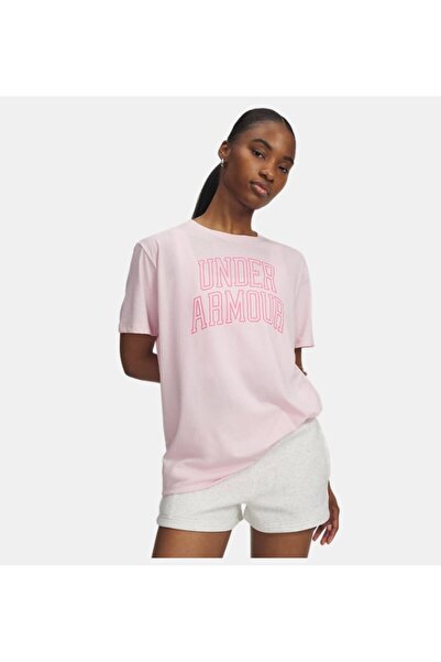 Under Armour Kadın UA Rival Oversize Campus Tee T-Shirt 6007883-647