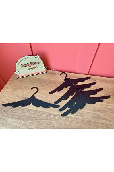 WoodenZoo Wooden Wing Model Mdf Children's and Baby Hanger, Hanger Baby Hange...