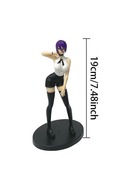 Choice3 مجسم أنمي رجل المنشار من بانداي، أبيض، 19 سم، بدون صندوق، مجسم شيطان ...