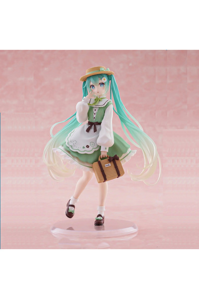 BANDAI مجسم هاتسون ميكو اللطيف، مقاس 20 سم، إصدار أزياء ريفية، بدون صندوق. مج...