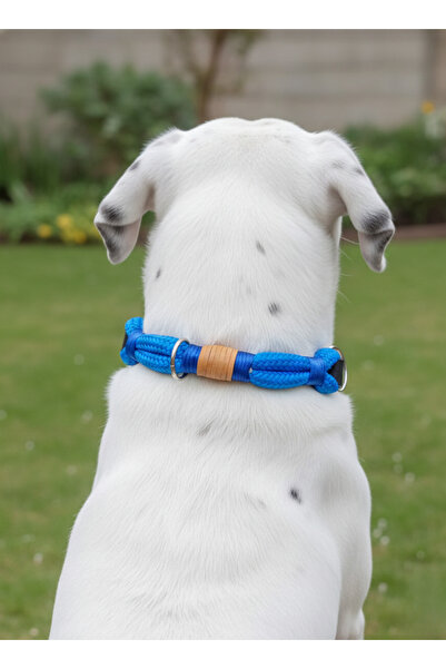 balkonda Dog Collar Adjustable Small, Medium and Large Breeds Scottish Rope &...