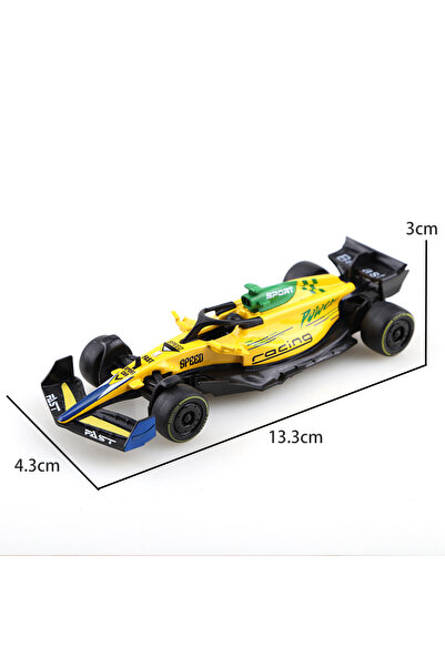 Choice Yellow (Bagged) 1.43 Alloy Model Racing Car Toy, Exquisite Formula All...