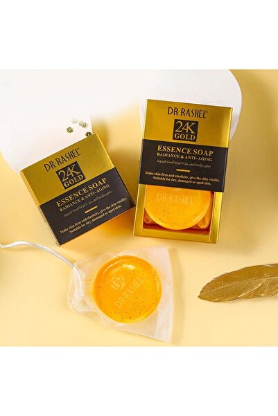 DR.RASHEL DR RASHEL 24K GOLD ESSENCE SOAP COMBO OFFER 2 PACK