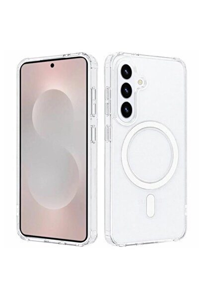 Techsuit Carcasă MagSafe Pro pentru Samsung Galaxy S26 Plus, Transparentă