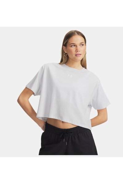 Under Armour Γυναικείο T-Shirt UA Rival Boxy Solid 6011064-023