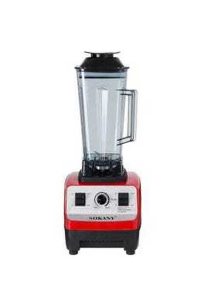 SOKANY Sukani Blender, 4500 Watts, 2 Liters, SK-444 - Black and Red