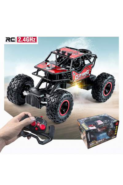 Choice 6625-هونج 2.4G مركبة سبائكية يتم التحكم فيها عن بعد للطرق الوعرة مع إض...