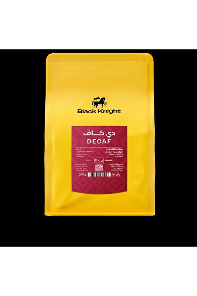 Black Knight حبوب قهوة كولومبيا منزوعة الكافيين 250 غرام