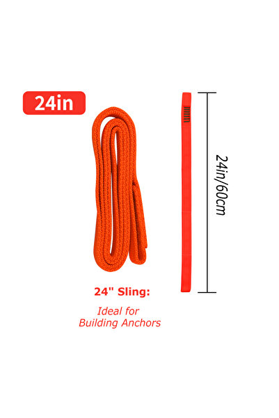 Choice 3 قطع من حبال التسلق المصنوعة من النايلون بطول 24 بوصة وطول 9 كيلومترا...