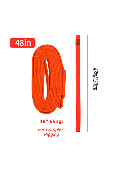 Choice 3 قطع من حبال التسلق المصنوعة من النايلون بطول 48 بوصة وطول 9 كيلومترا...