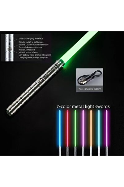 Choice12 سيف ليزر معدني 2 في 1، مقاس واحد EGW06 SL REikirc، إصدار مطور، مستشع...