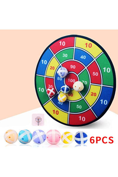 Choice ٦ كرات، طبق صلب كبير، لعبة كرات لاصقة للأطفال، لعبة كرات لاصقة داخلية،...