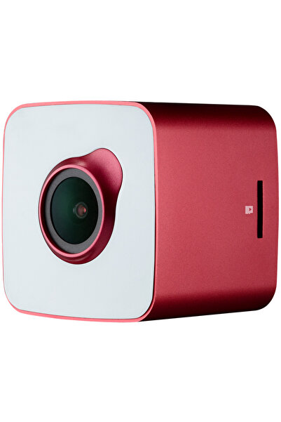 Other PRESTIGIO RoadRunner CUBE Dash Cam, FHD, WiFi, Red and White
