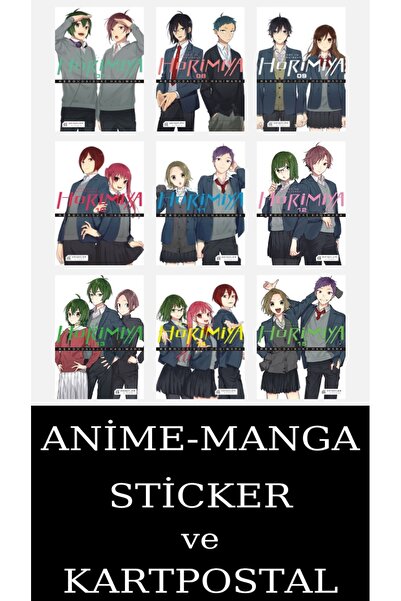Akılçelen Horimiya 7-8-9-10-11-12-13-14-15 Manga Seti (9 KİTAP) / Anime-Manga...