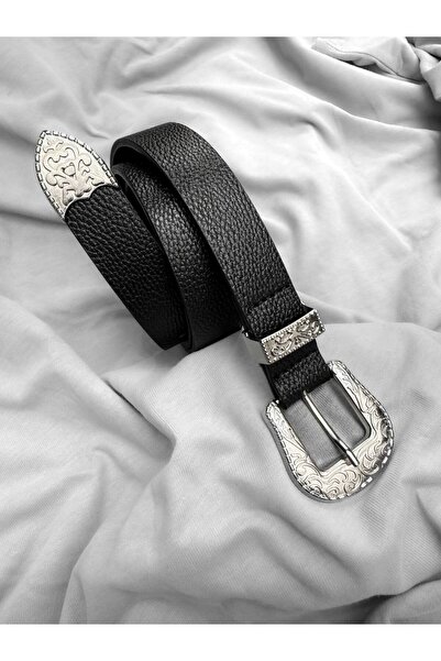 Gambocci Cureaua pentru bărbați din piele artificială cu cataramă și detaliu ...