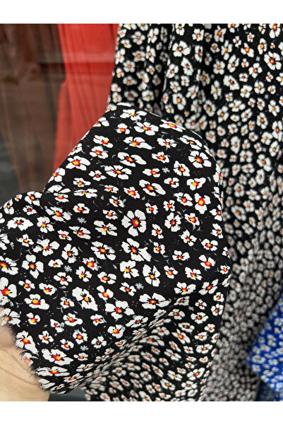 Atlas Kumass Desenli Pamuk Viskon