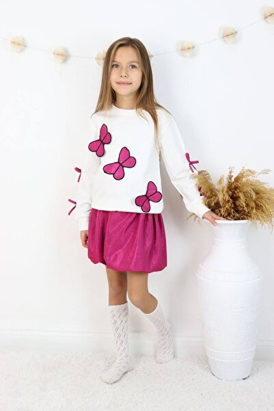 tunays shopping Set pentru fetiță cu fustă cu volane