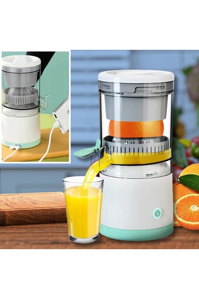 OEM Storcator Electric De Citrice SIKS, Portabil, Cu Alimentare USB, Turcoaz,...
