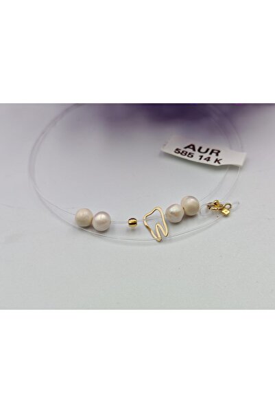 UNIQUE2U Tooth Model Necklace AUR 585 14K