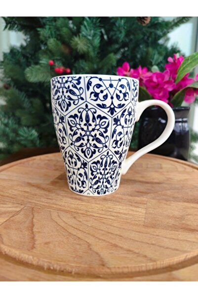 Madame Coco Blue/White 260 ml Mug - 1 Piece
