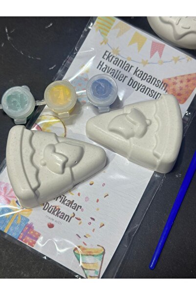 HARİKALAR DÜKKANI Pasta Figürlü Taş Tozu Boyama Seti Karne Hediyesi / Yılbaşı...