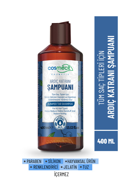 Onarıcı Şampuan Kepeğin Ve Kaşıntının Giderilmesine Yardımcı Ardıç Katranlı Ş...
