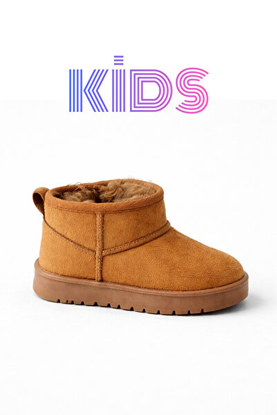 pangolix Kids Kürklü Çocuk Bot Günlük Ayakkabı Sneaker