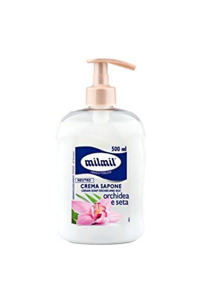 Mil Mil Set of 3 x Mil Mil Liquid Soap, Orchid and Silk, 500 ml