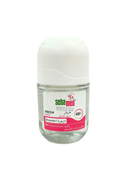 Sebamed مزيل عرق بلوسوم برائحة منعشة تدوم 48 ساعة، رول أون، للنساء ذوات البشر...