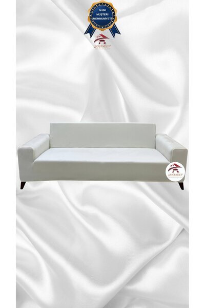 Şahaneev Tekstil İtalyan Süet Koruyucu Esnek Elastik Giydirme Koltuk Örtüsü -...