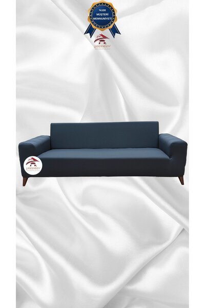 Şahaneev Tekstil Mikro Lastikli Kaymaz Elastik Koruyucu Giydirme Koltuk Örtüs...