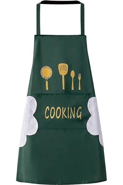 DORMICO Cooking Apron for Men & Women – Unisex Waterproof Kitchen Bib Apron w...