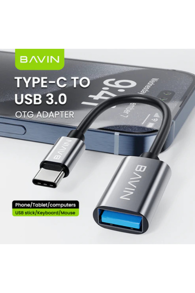 Bavin OTG-54 USB-C To USB 3.0 OTG Adapter thunderbolt 3 To USB Female Adapter