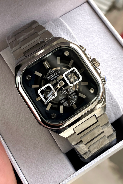 Reward Orijinal 2 Yıl Garantili Erkek Kol Saati Çelik Kordon Kutulu