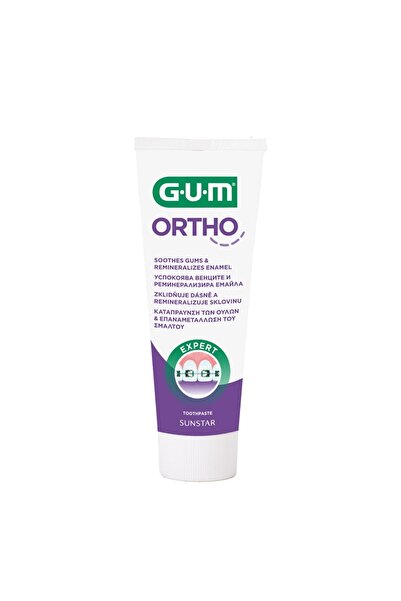 GUM ORTHO SPEARMINT TOOTHPASTE GEL 75G
