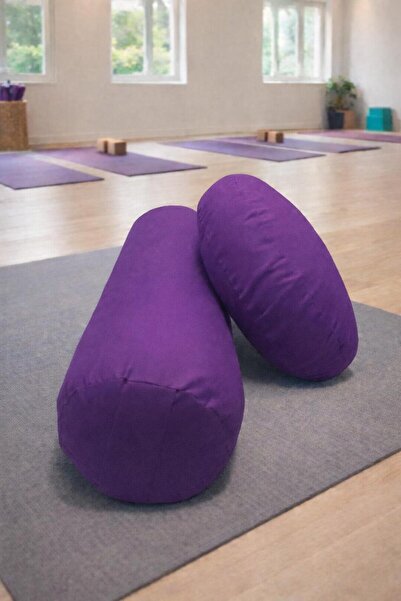 NareSpor Round Zafu Meditation Cushion & Bolster Cushion Dual Yoga Meditation...