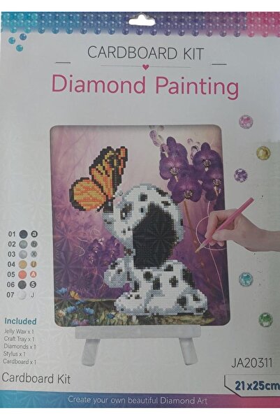 DUCK HOBY 21x25 Çocuklar İçin Boncuklu Taşlı Mozaik Elmas Boyama Goblen Pano ...