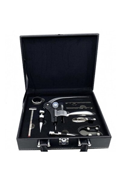 OEM Set cadou clasic pentru gentleman, 9 accesorii pentru deschiderea sticlel...