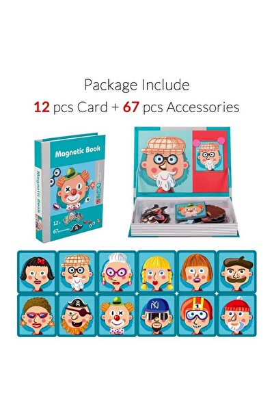 Montessori Magnetic Puzzle Role Play