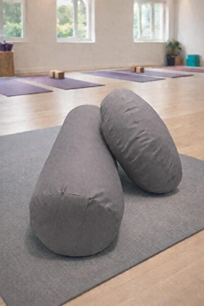 NareSpor Round Zafu Meditation Cushion & Bolster Cushion Dual Yoga Meditation...