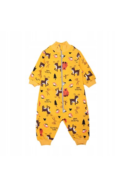 Mod Kids Rompers With Closure, Mod Kids, 86, 12–18 Months, Dark Yellow, Cotto...