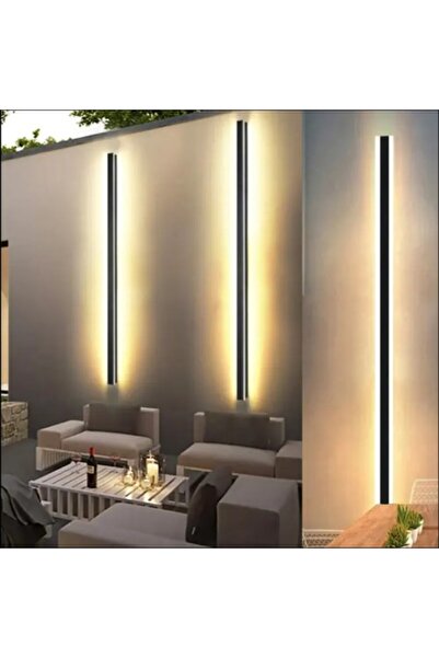 UltRa Sonic Light Outdoor Wall Sconce Without Frame 40 cm Yellow Light